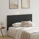 vidaXL Fejtámla fejtámlával Fekete tölgy 160 x 1,5 x 80 cm Faanyag