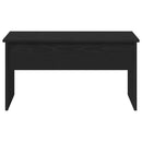 vidaXL Dohányzóasztal Fekete tölgy 80 x 50,5 x 41,5 cm Faanyag