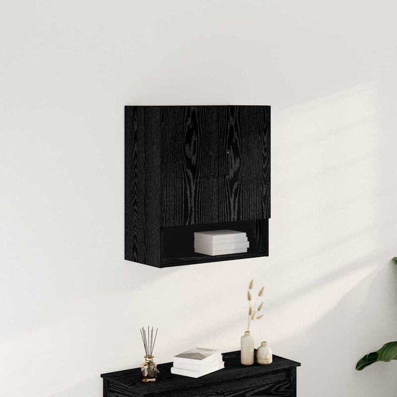 vidaXL Fali Szekrény Musta tammi 60 x 30 x 70 cm Faanyag