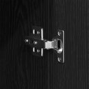 vidaXL Fürdőszoba Székény Fekete tölgy 30 x 30 x 190 cm Faanyag