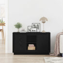 vidaXL Széf Fekete tölgy 102 x 35 x 60 cm Faanyag