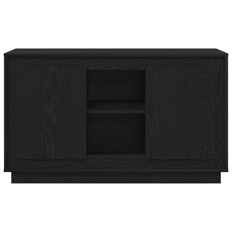 vidaXL Oldalszekrény Musta tammi 102 x 35 x 60 cm Faanyag