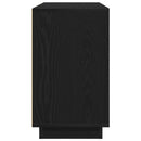 vidaXL Széf Fekete tölgy 102 x 35 x 60 cm Faanyag