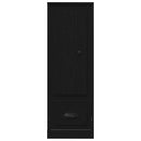 vidaXL Magasfiú fiókkal Fekete tölgy 36 x 35.5 x 103.5 cm Faanyag