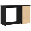 vidaXL Asztal fiókkal tárolóval Fekete tölgy 50 x 115 x 75 cm Faanyag