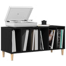 vidaXL Hanglemez szekrény Fekete tölgy 100 x 38 x 48 cm Faanyag