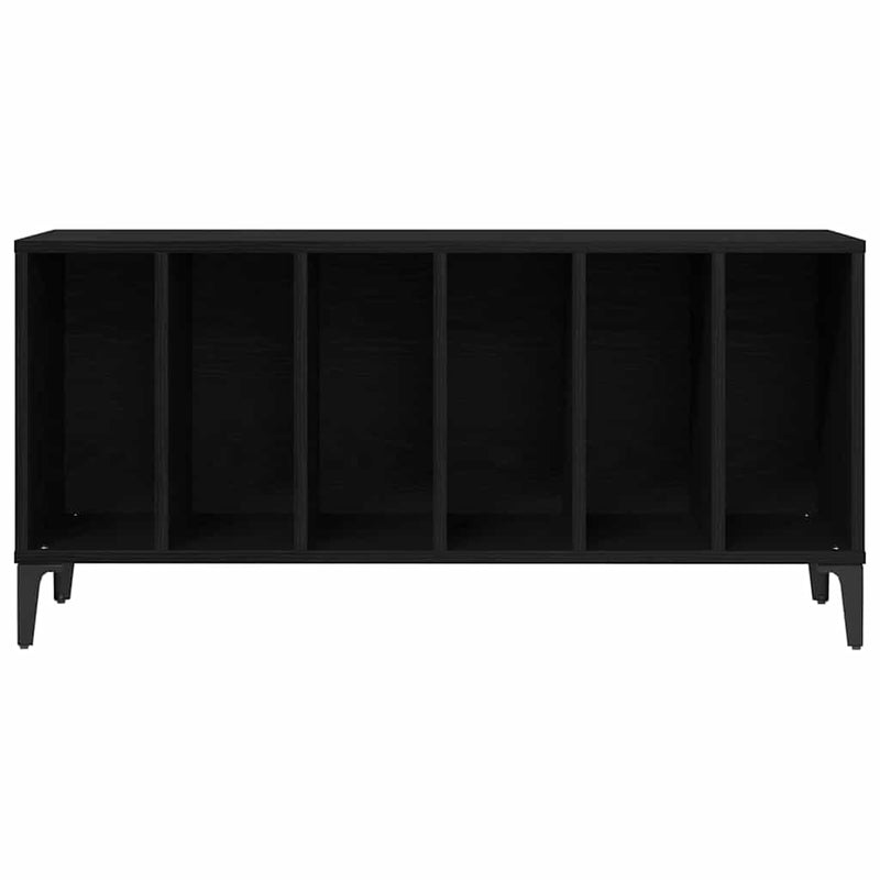 vidaXL Hanglemez szekrény Fekete tölgy 100 x 38 x 48 cm Faanyag