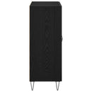 vidaXL Széf Fekete tölgy 69,5 x 34 x 90 cm Faanyag