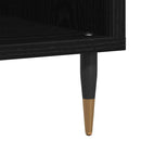 vidaXL Hanglemez szekrény Fekete tölgy 100 x 38 x 48 cm Faanyag