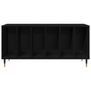 vidaXL Hanglemez szekrény Fekete tölgy 100 x 38 x 48 cm Faanyag