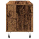 vidaXL Hanglemez szekrény polcokkal Régi fa 100 x 38 x 48 cm Faanyag