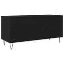 vidaXL Hanglemez szekrény Fekete tölgy 100 x 38 x 48 cm Faanyag