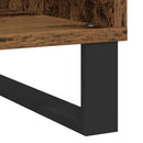 vidaXL Hanglemez szekrény polcokkal Régi fa 100 x 38 x 48 cm Faanyag