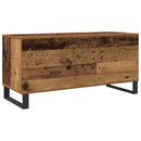 vidaXL Hanglemez szekrény polcokkal Régi fa 100 x 38 x 48 cm Faanyag