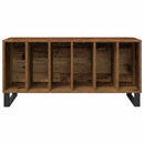 vidaXL Hanglemez szekrény polcokkal Régi fa 100 x 38 x 48 cm Faanyag