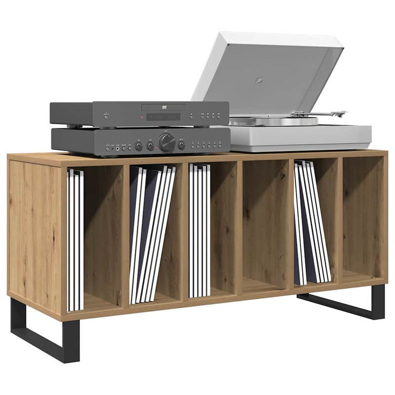 vidaXL Hanglemez szekrény kézműves tölgy 100 x 38 x 48 cm Faanyag