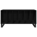 vidaXL Hanglemez szekrény Fekete tölgy 100 x 38 x 48 cm Faanyag