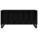 vidaXL Hanglemez szekrény Fekete tölgy 100 x 38 x 48 cm Faanyag