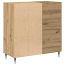 vidaXL Hanglemez szekrény kézműves tölgy 85 x 38 x 89 cm Faanyag