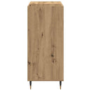 vidaXL Hanglemez szekrény kézműves tölgy 85 x 38 x 89 cm Faanyag