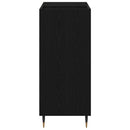 vidaXL Hanglemez szekrény Fekete tölgy 85 x 38 x 89 cm Faanyag