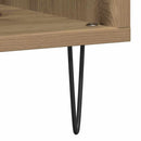 vidaXL Hanglemez szekrény kézműves tölgy 85 x 38 x 89 cm Faanyag