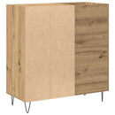 vidaXL Hanglemez szekrény kézműves tölgy 85 x 38 x 89 cm Faanyag