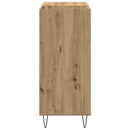 vidaXL Hanglemez szekrény kézműves tölgy 85 x 38 x 89 cm Faanyag