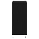 vidaXL Hanglemez szekrény Fekete tölgy 85 x 38 x 89 cm Faanyag