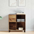 vidaXL Hanglemez szekrény polcokkal Régi fa 84,5 x 38 x 89 cm Faanyag