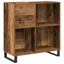 vidaXL Hanglemez szekrény polcokkal Régi fa 84,5 x 38 x 89 cm Faanyag