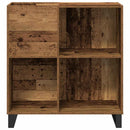 vidaXL Hanglemez szekrény polcokkal Régi fa 84,5 x 38 x 89 cm Faanyag