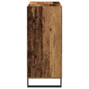 vidaXL Hanglemez szekrény polcokkal Régi fa 84,5 x 38 x 89 cm Faanyag