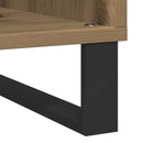 vidaXL Hanglemez szekrény kézműves tölgy 84,5 x 38 x 89 cm Szerelt Fa