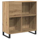 vidaXL Hanglemez szekrény kézműves tölgy 84,5 x 38 x 89 cm Szerelt Fa