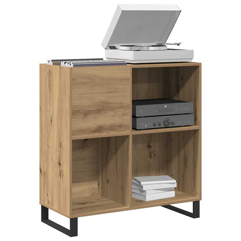 vidaXL Hanglemez szekrény kézműves tölgy 85 x 38 x 89 cm Faanyag