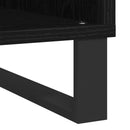 vidaXL Hanglemez szekrény Fekete tölgy 85 x 38 x 89 cm Faanyag