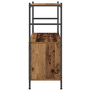 vidaXL Könyvespolc Füstölt tölgy 80 x 30 x 78,5 cm Faanyag