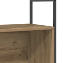 vidaXL Könyvespolc 80 x 30 x 78,5 cm Szerelt Fa Artisan tölgy