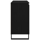 vidaXL Széf fiókkal Fekete tölgy 101,5 x 35 x 70 cm Faanyag