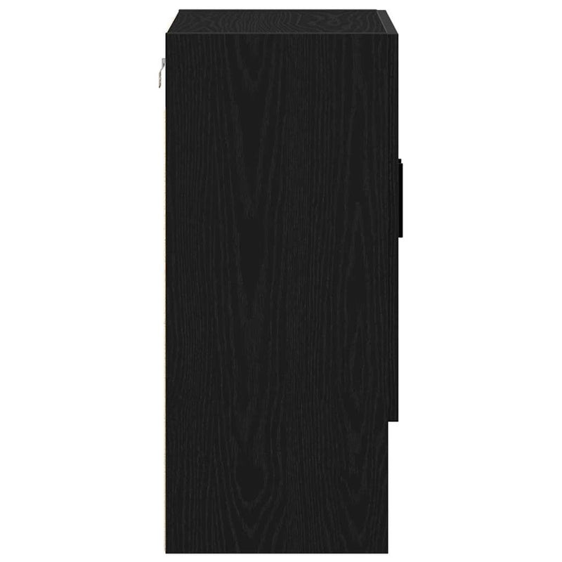 vidaXL Fali Szekrény Musta tammi 60 x 31 x 70 cm Faanyag
