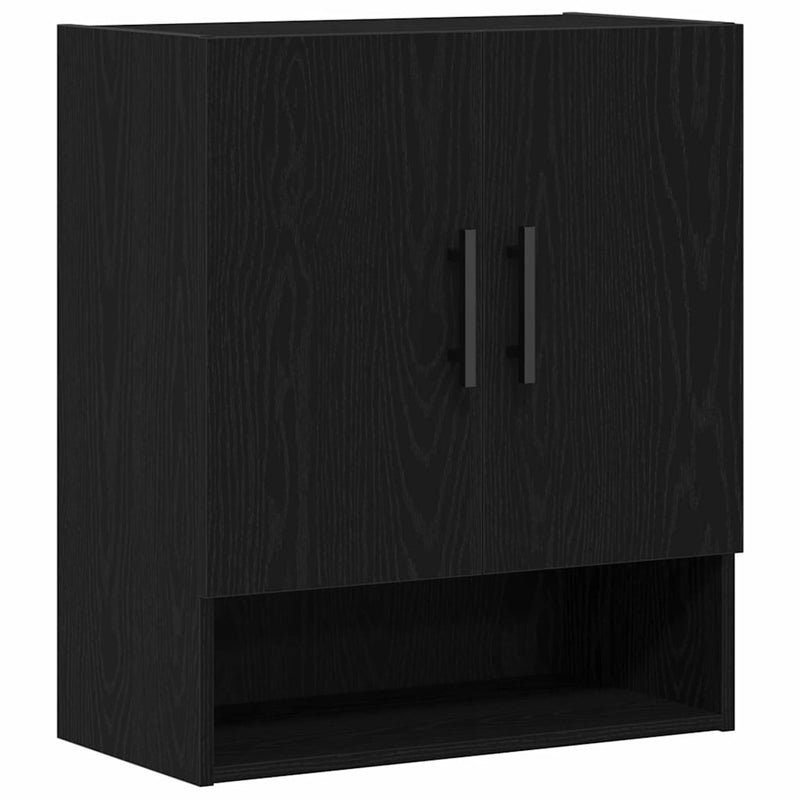 vidaXL Fali Szekrény Musta tammi 60 x 31 x 70 cm Faanyag