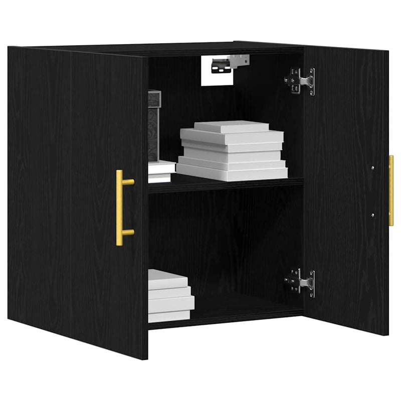 vidaXL Fali Szekrény Musta tammi 60 x 31 x 70 cm Faanyag