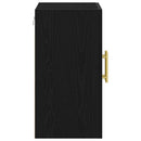 vidaXL Fali szekrény Fekete tölgy 60 x 31 x 70 cm Faanyag