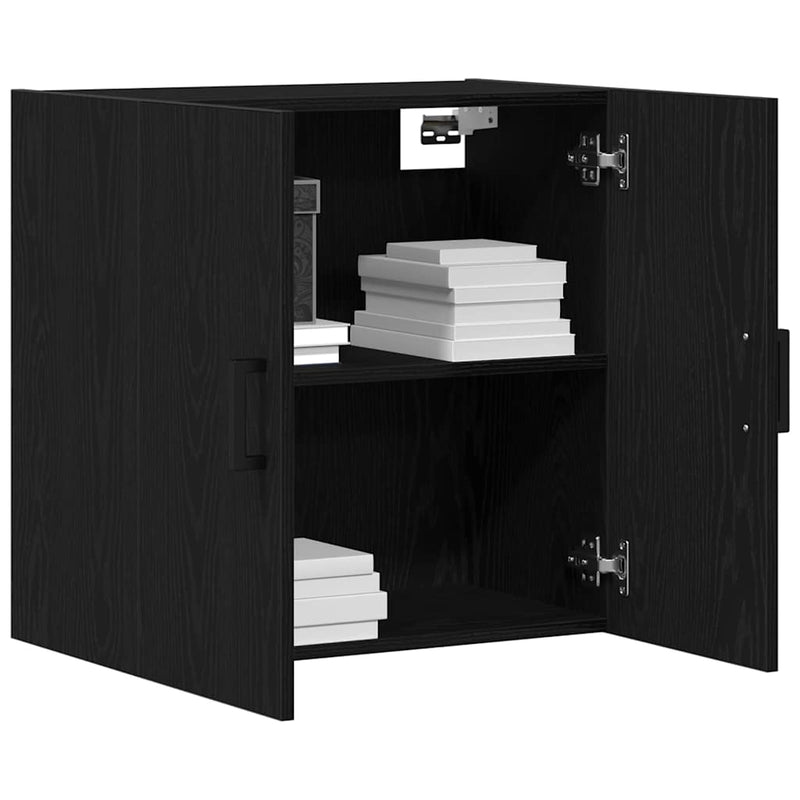vidaXL Fali Szekrény Musta tammi 60 x 31 x 60 cm Faanyag
