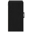 vidaXL Fali szekrény Fekete tölgy 60 x 31 x 60 cm Faanyag