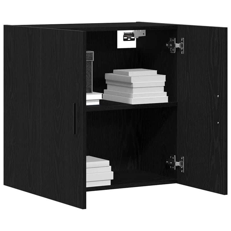 vidaXL Fali Szekrény Musta tammi 60 x 31 x 60 cm Faanyag