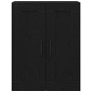 vidaXL Fali szekrény Musta tammi 69.5 x 34 x 90 cm Faanyag