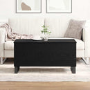 vidaXL Dohányzóasztal Fekete tölgy 90 x 44,5 x 45 cm Faanyag