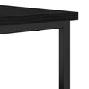 vidaXL Széf Fekete tölgy 70 x 30 x 80 cm Faanyag